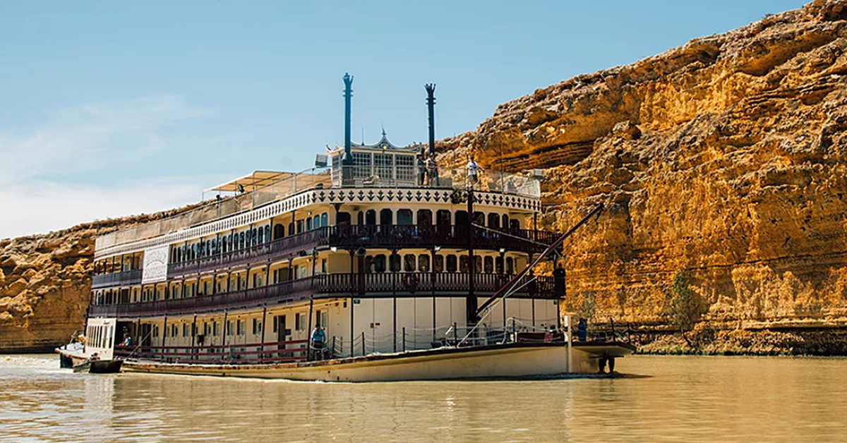 Murray Princess cruising the Murray River